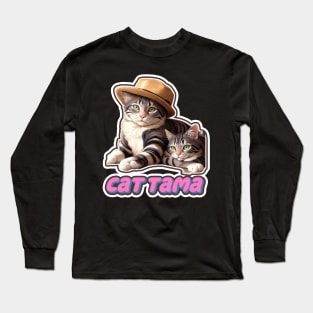 Cat Tama,Tama Super Station Master Long Sleeve T-Shirt